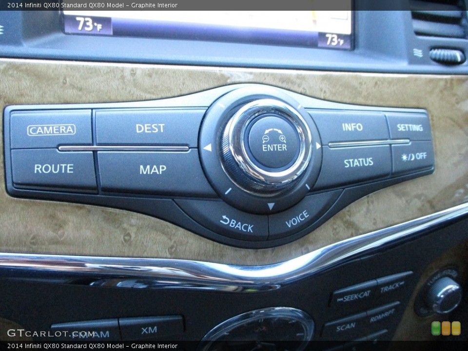 Graphite Interior Controls for the 2014 Infiniti QX80  #141262065