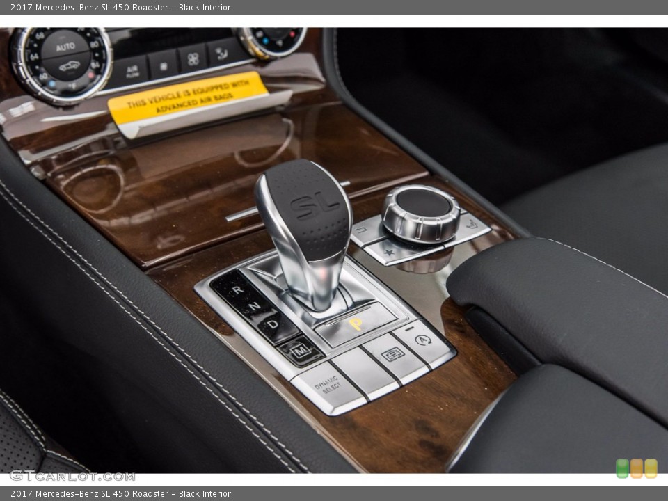Black Interior Transmission for the 2017 Mercedes-Benz SL 450 Roadster #141265279