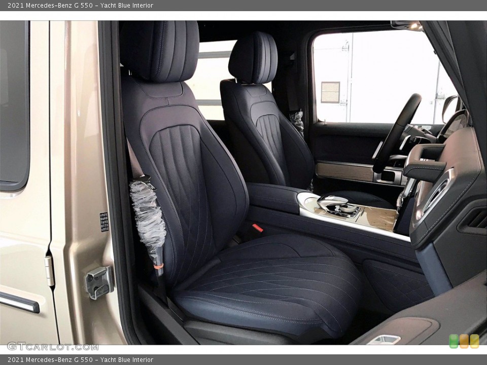 Yacht Blue Interior Photo for the 2021 Mercedes-Benz G 550 #141265573