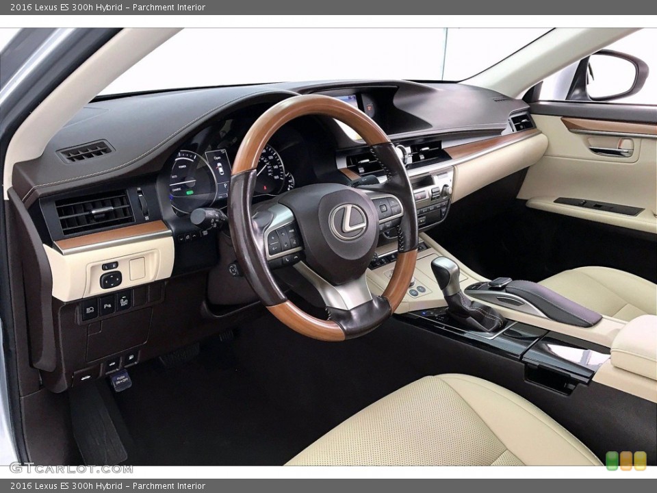 Parchment Interior Dashboard for the 2016 Lexus ES 300h Hybrid #141266131