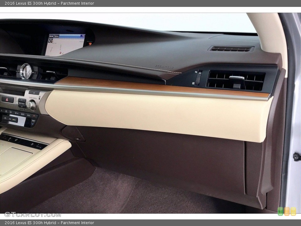 Parchment Interior Dashboard for the 2016 Lexus ES 300h Hybrid #141266185