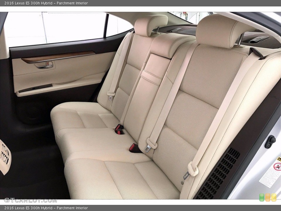 Parchment Interior Rear Seat for the 2016 Lexus ES 300h Hybrid #141266308
