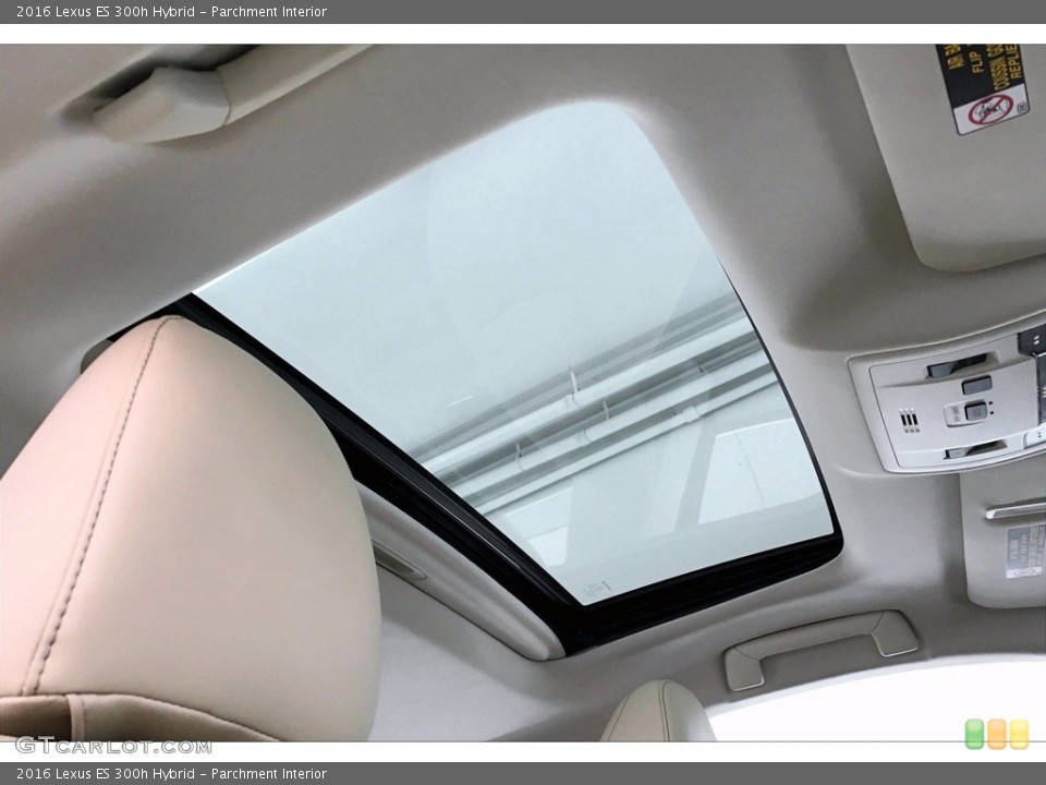 Parchment Interior Sunroof for the 2016 Lexus ES 300h Hybrid #141266432