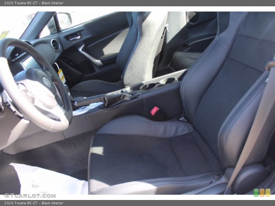 Black Interior Front Seat for the 2020 Toyota 86 GT #141268417