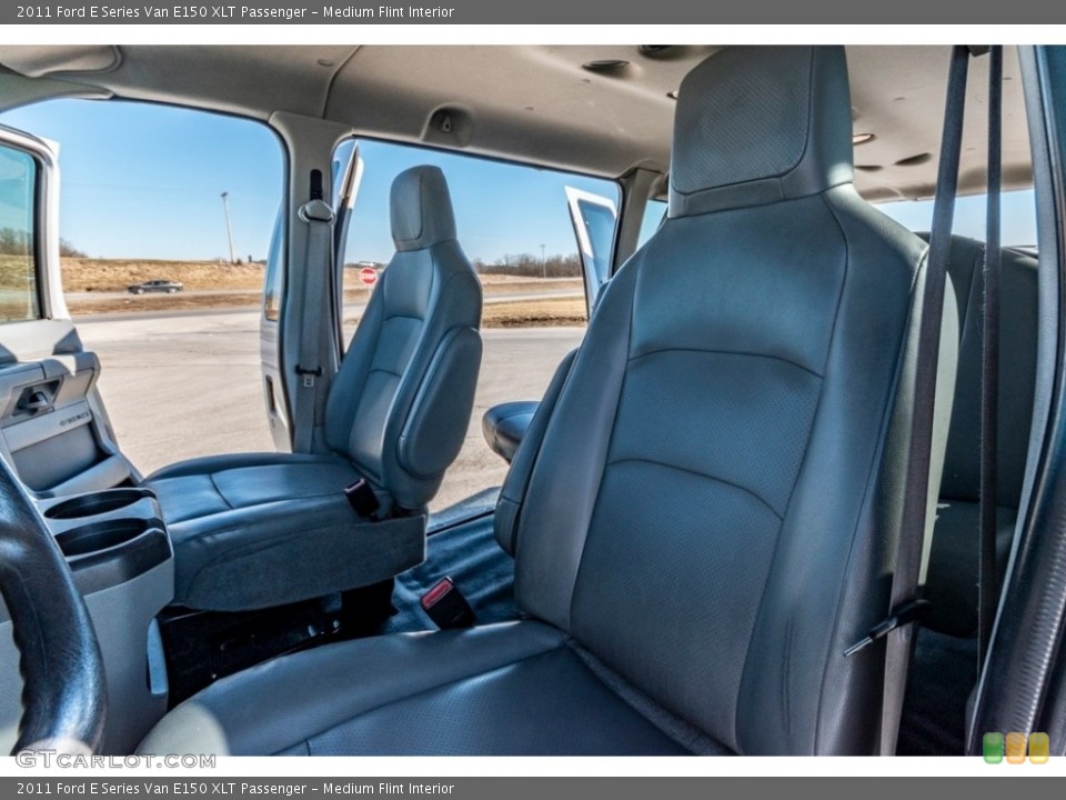 Medium Flint Interior Front Seat for the 2011 Ford E Series Van E150 XLT Passenger #141268621
