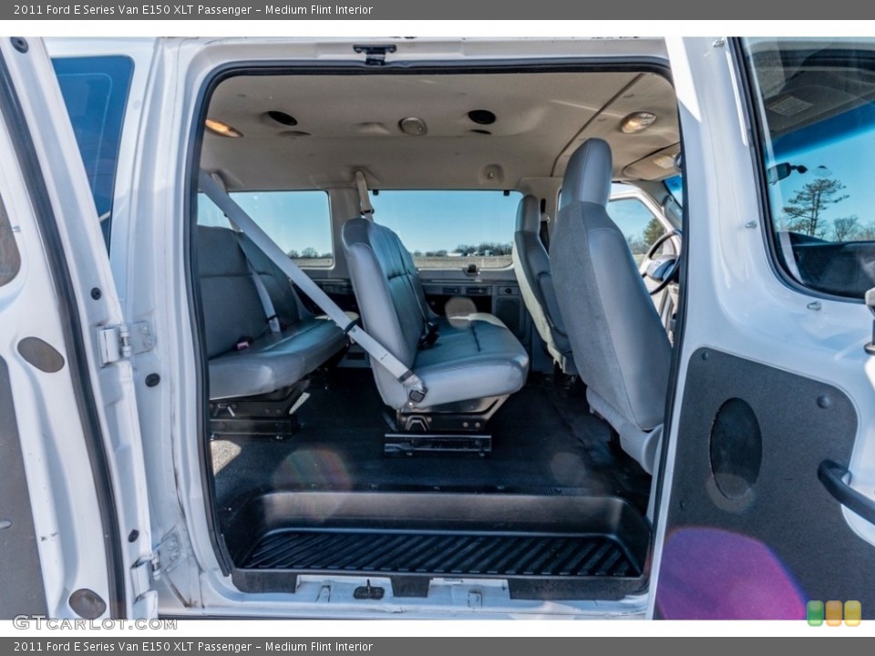 Medium Flint Interior Rear Seat for the 2011 Ford E Series Van E150 XLT Passenger #141268735