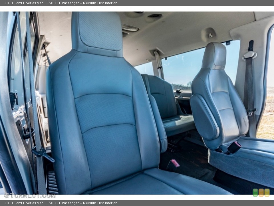 Medium Flint Interior Front Seat for the 2011 Ford E Series Van E150 XLT Passenger #141268822