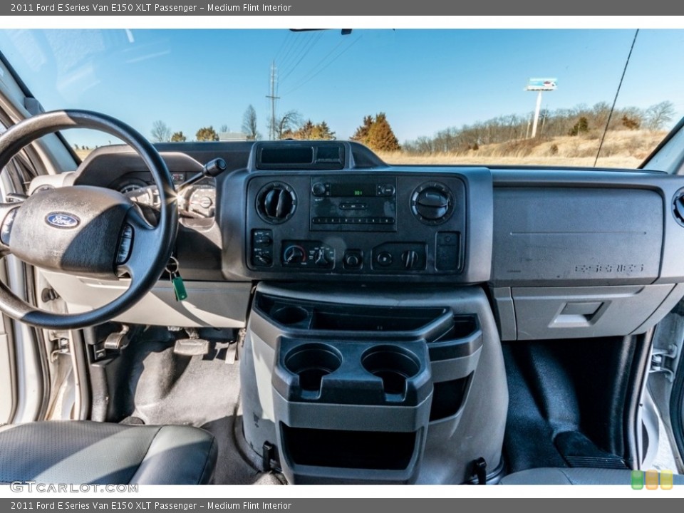 Medium Flint Interior Dashboard for the 2011 Ford E Series Van E150 XLT Passenger #141268837