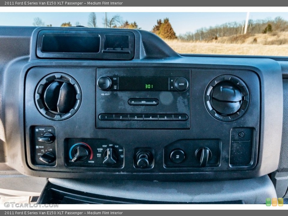 Medium Flint Interior Controls for the 2011 Ford E Series Van E150 XLT Passenger #141268852