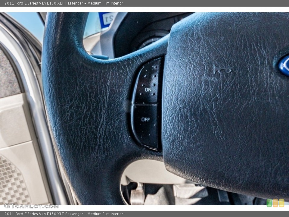Medium Flint Interior Steering Wheel for the 2011 Ford E Series Van E150 XLT Passenger #141268885