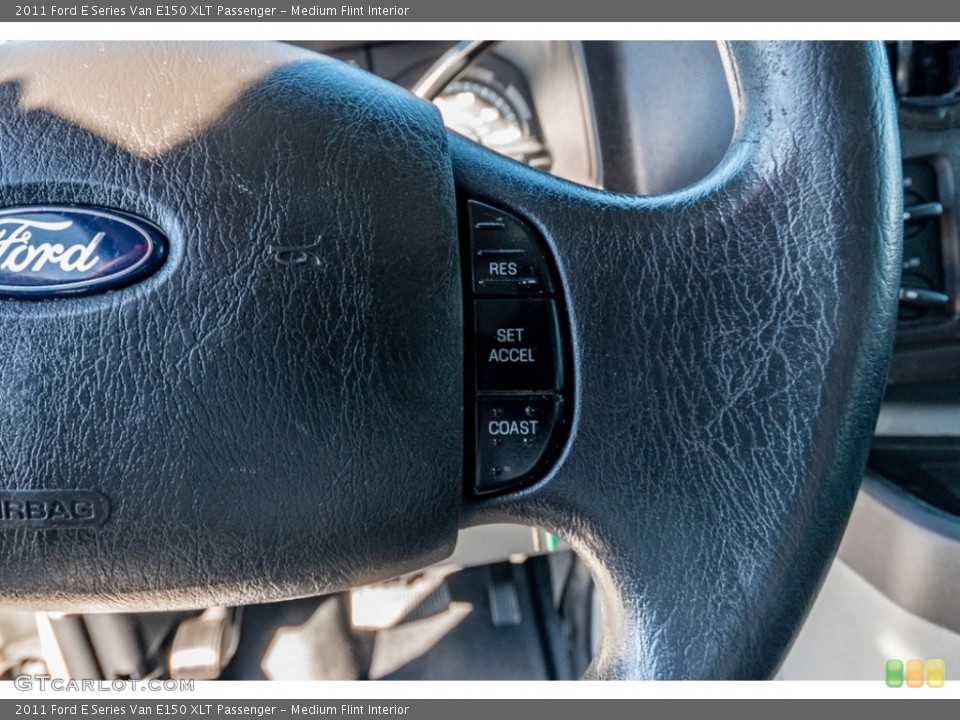 Medium Flint Interior Steering Wheel for the 2011 Ford E Series Van E150 XLT Passenger #141268897