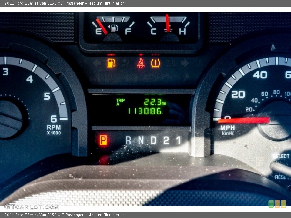 Medium Flint Interior Gauges for the 2011 Ford E Series Van E150 XLT Passenger #141268927