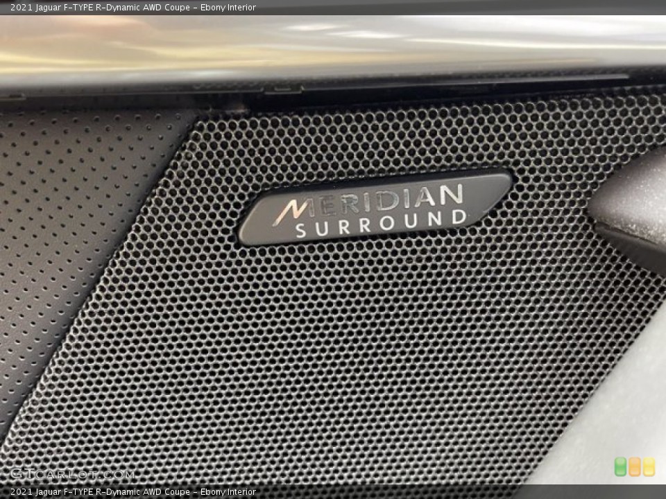 Ebony Interior Audio System for the 2021 Jaguar F-TYPE R-Dynamic AWD Coupe #141269914
