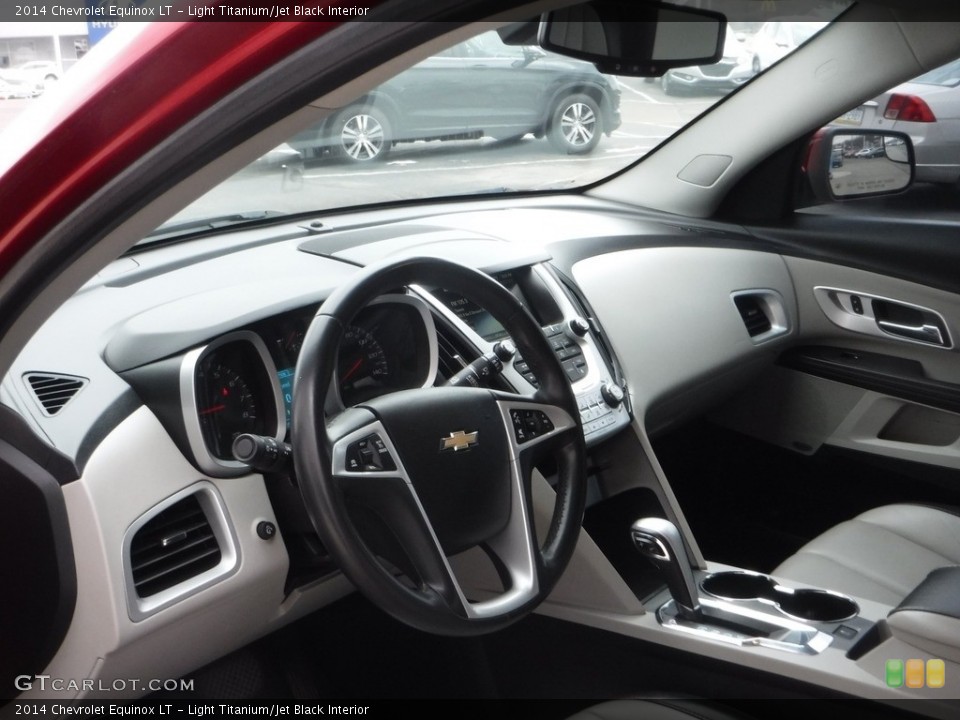 Light Titanium/Jet Black Interior Dashboard for the 2014 Chevrolet Equinox LT #141272472