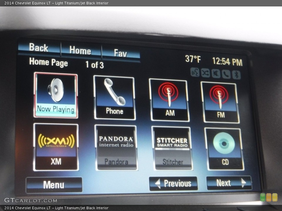 Light Titanium/Jet Black Interior Controls for the 2014 Chevrolet Equinox LT #141272651