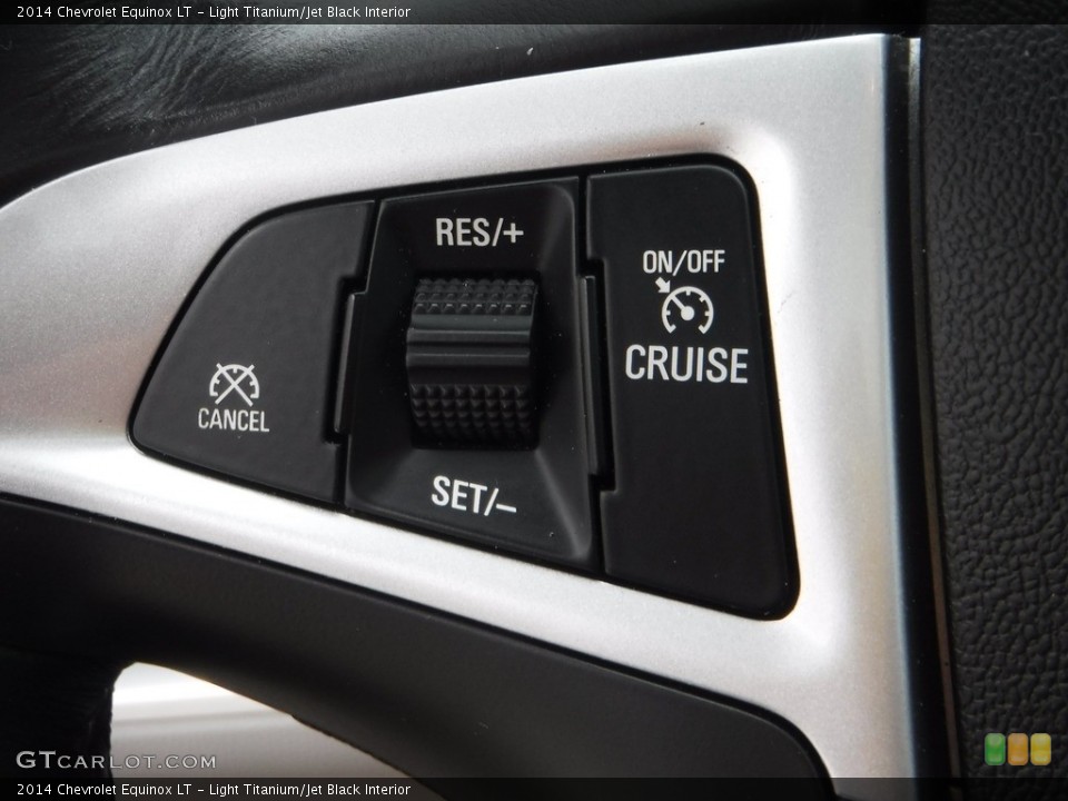 Light Titanium/Jet Black Interior Steering Wheel for the 2014 Chevrolet Equinox LT #141272721