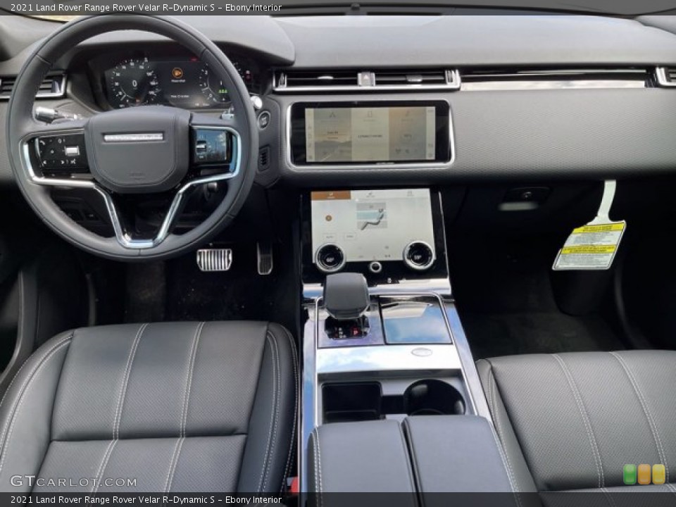 Ebony Interior Dashboard for the 2021 Land Rover Range Rover Velar R-Dynamic S #141273423