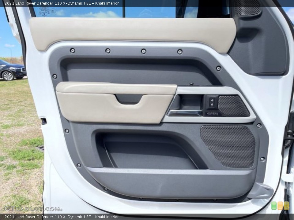Khaki Interior Door Panel for the 2021 Land Rover Defender 110 X-Dynamic HSE #141274281