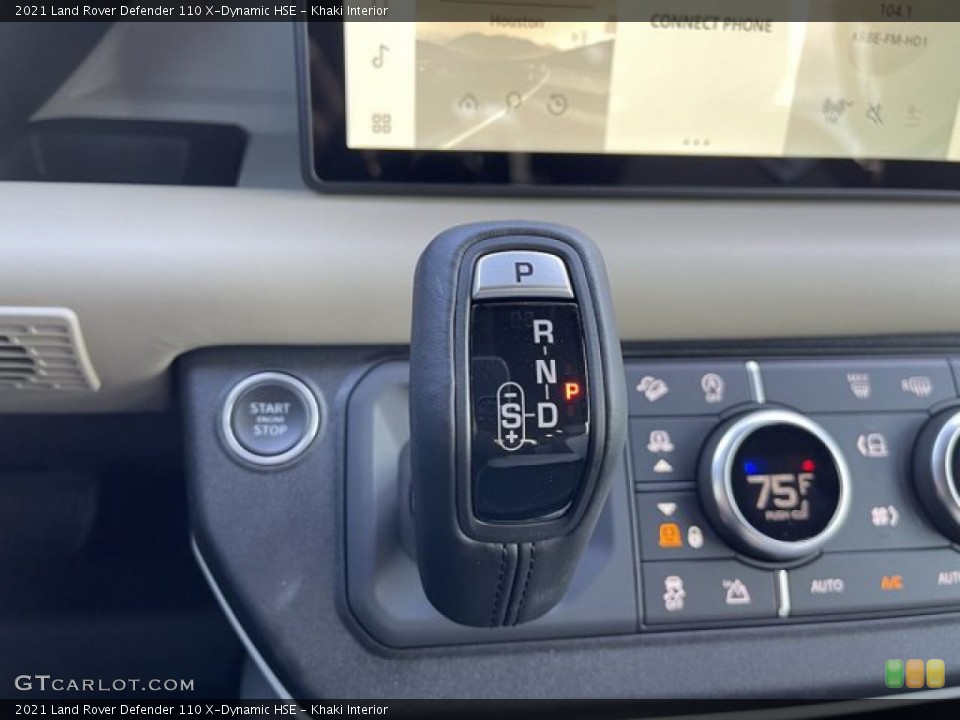 Khaki Interior Transmission for the 2021 Land Rover Defender 110 X-Dynamic HSE #141274596