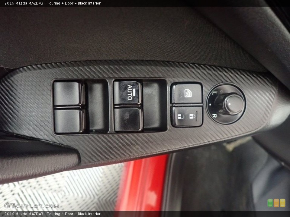 Black Interior Door Panel for the 2016 Mazda MAZDA3 i Touring 4 Door #141274626