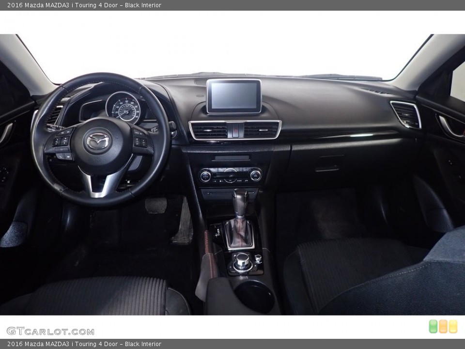 Black Interior Dashboard for the 2016 Mazda MAZDA3 i Touring 4 Door #141274695