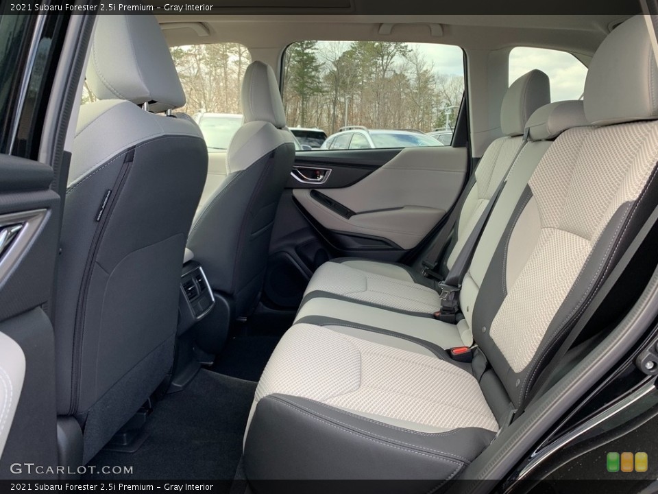 Gray Interior Rear Seat for the 2021 Subaru Forester 2.5i Premium #141276961