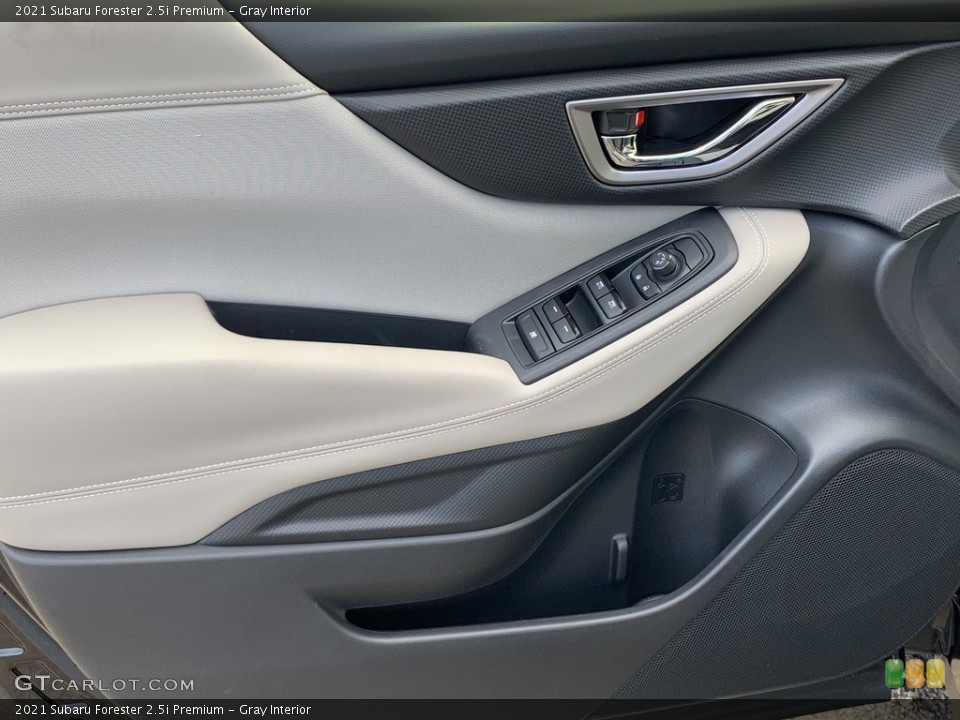 Gray Interior Door Panel for the 2021 Subaru Forester 2.5i Premium #141277059