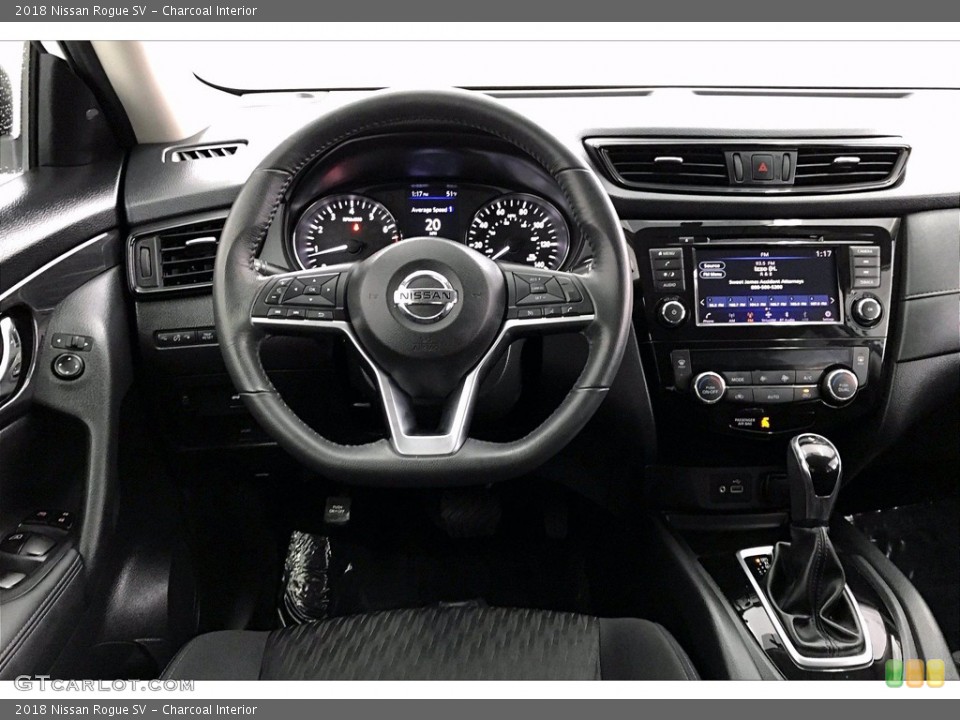 Charcoal Interior Dashboard for the 2018 Nissan Rogue SV #141281096