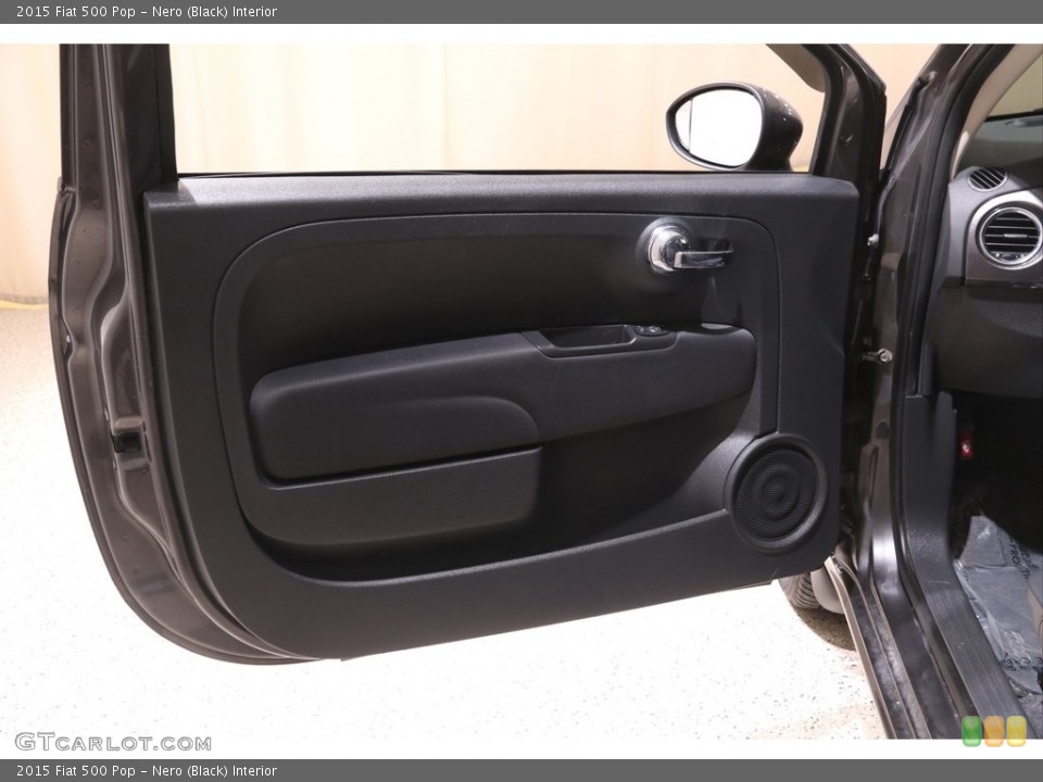Nero (Black) Interior Door Panel for the 2015 Fiat 500 Pop #141284859