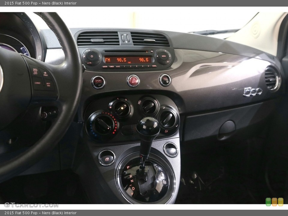 Nero (Black) Interior Dashboard for the 2015 Fiat 500 Pop #141284928