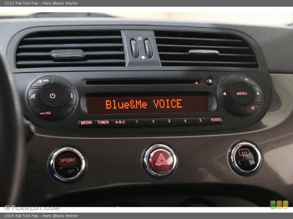 Nero (Black) Interior Audio System for the 2015 Fiat 500 Pop #141284955