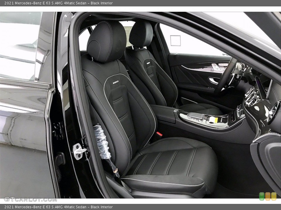 Black Interior Front Seat for the 2021 Mercedes-Benz E 63 S AMG 4Matic Sedan #141285117