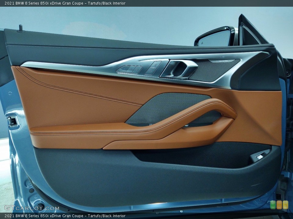 Tartufo/Black Interior Door Panel for the 2021 BMW 8 Series 850i xDrive Gran Coupe #141291229