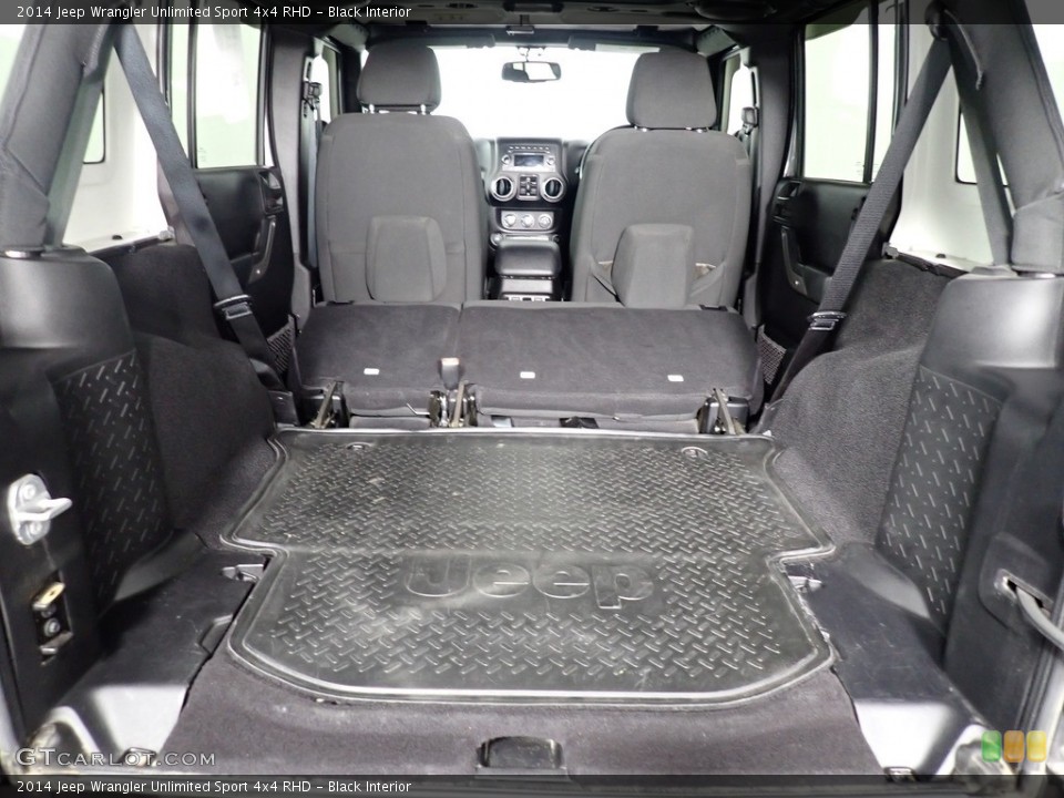 Black Interior Trunk for the 2014 Jeep Wrangler Unlimited Sport 4x4 RHD #141293752