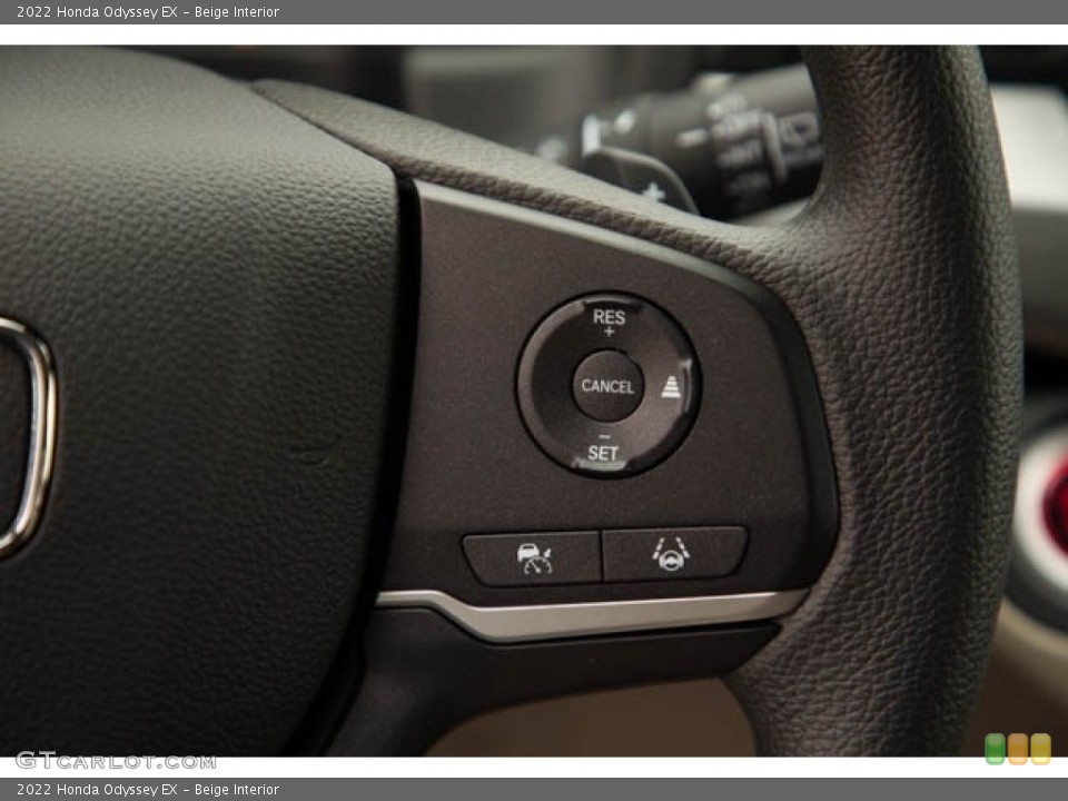 Beige Interior Steering Wheel for the 2022 Honda Odyssey EX #141298152