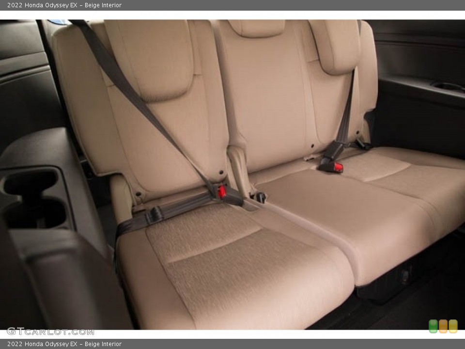Beige Interior Rear Seat for the 2022 Honda Odyssey EX #141298311
