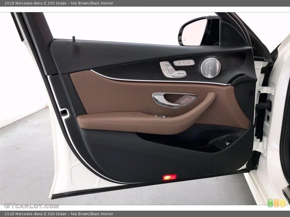 Nut Brown/Black Interior Door Panel for the 2018 Mercedes-Benz E 300 Sedan #141298395