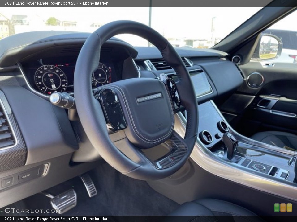 Ebony Interior Dashboard for the 2021 Land Rover Range Rover Sport SVR #141300195