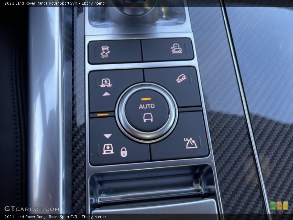 Ebony Interior Controls for the 2021 Land Rover Range Rover Sport SVR #141300441
