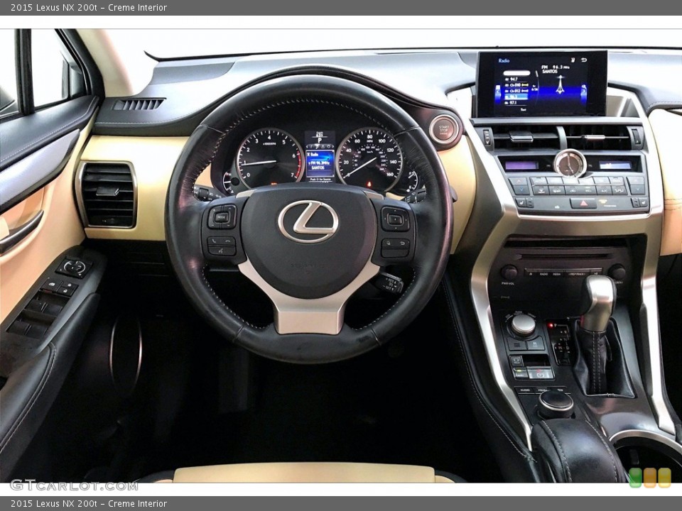 Creme Interior Dashboard for the 2015 Lexus NX 200t #141300710