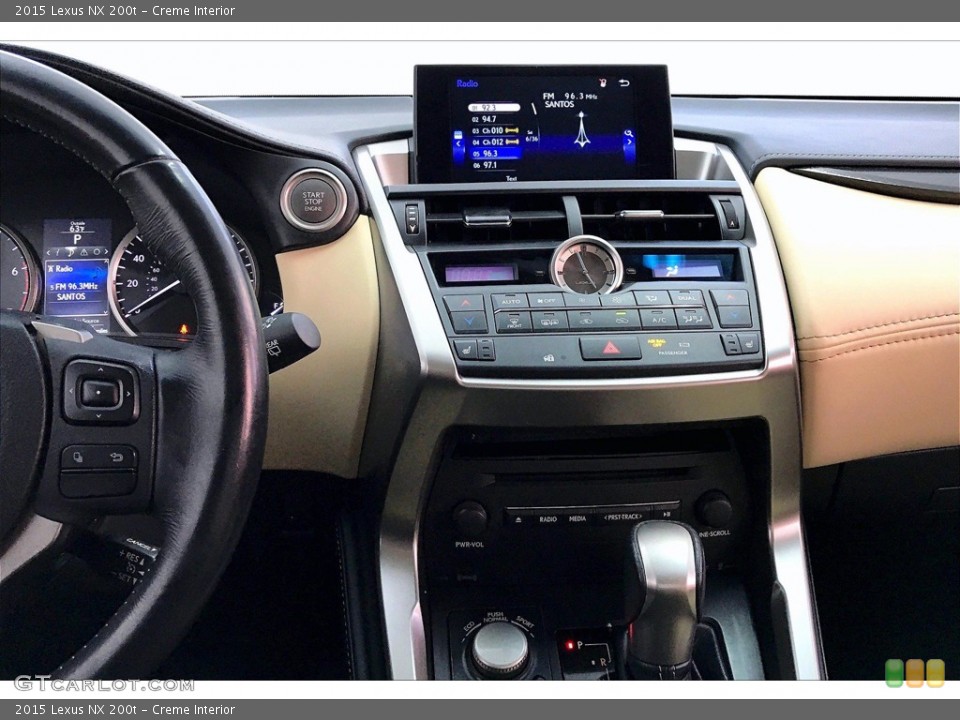 Creme Interior Controls for the 2015 Lexus NX 200t #141300735