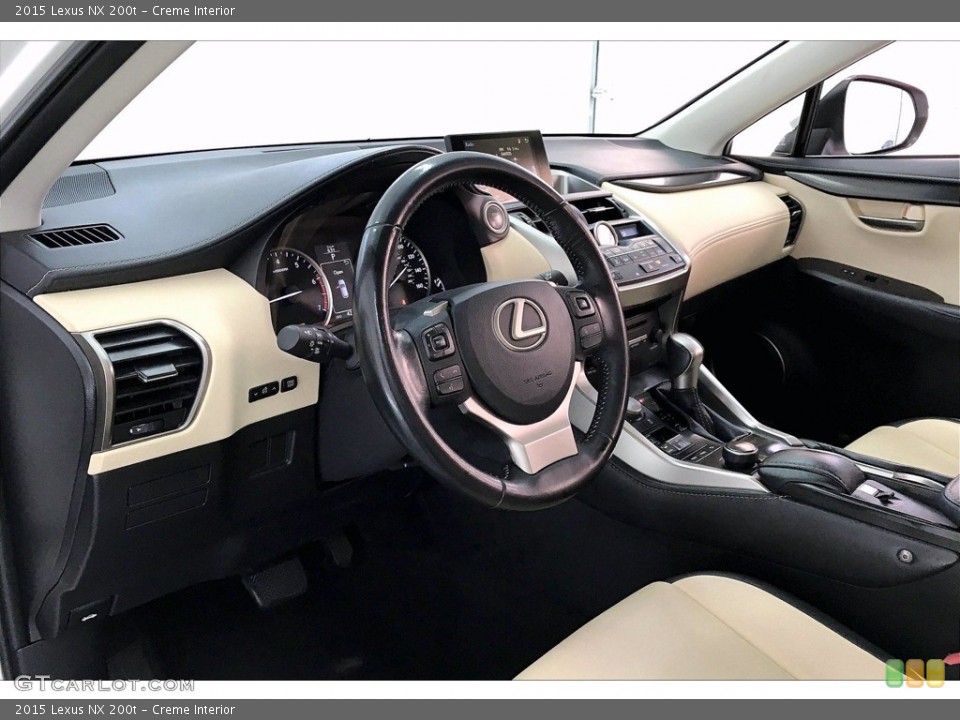 Creme Interior Dashboard for the 2015 Lexus NX 200t #141300936