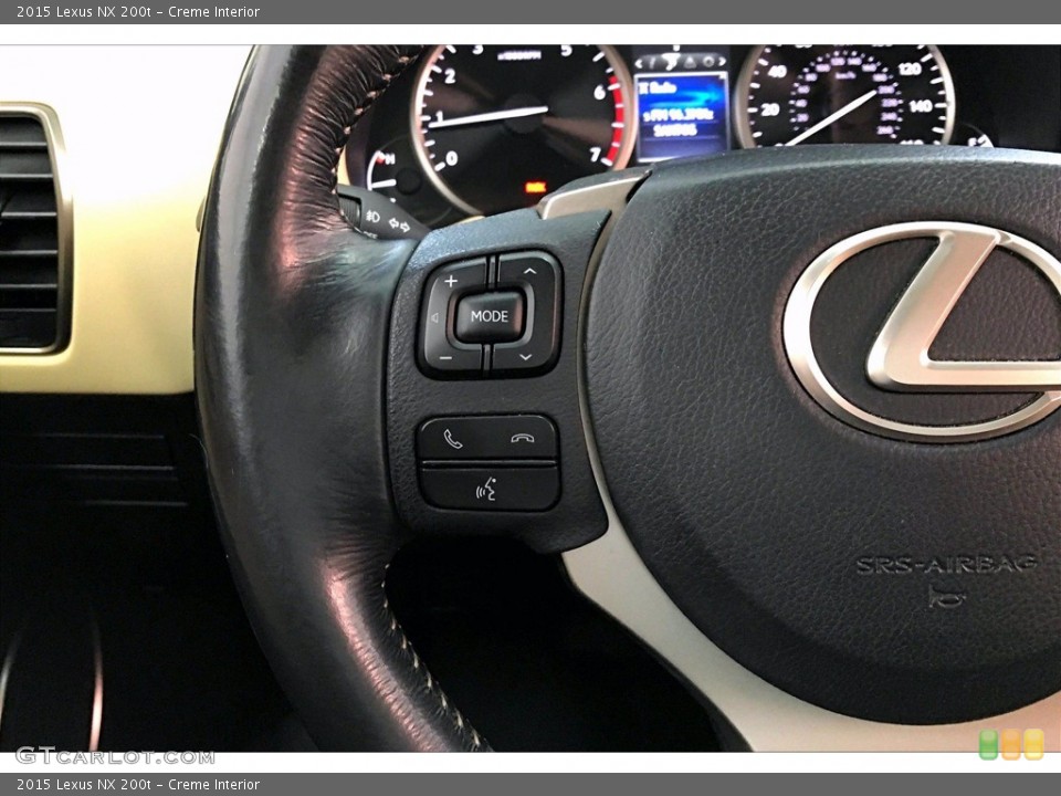Creme Interior Steering Wheel for the 2015 Lexus NX 200t #141301077