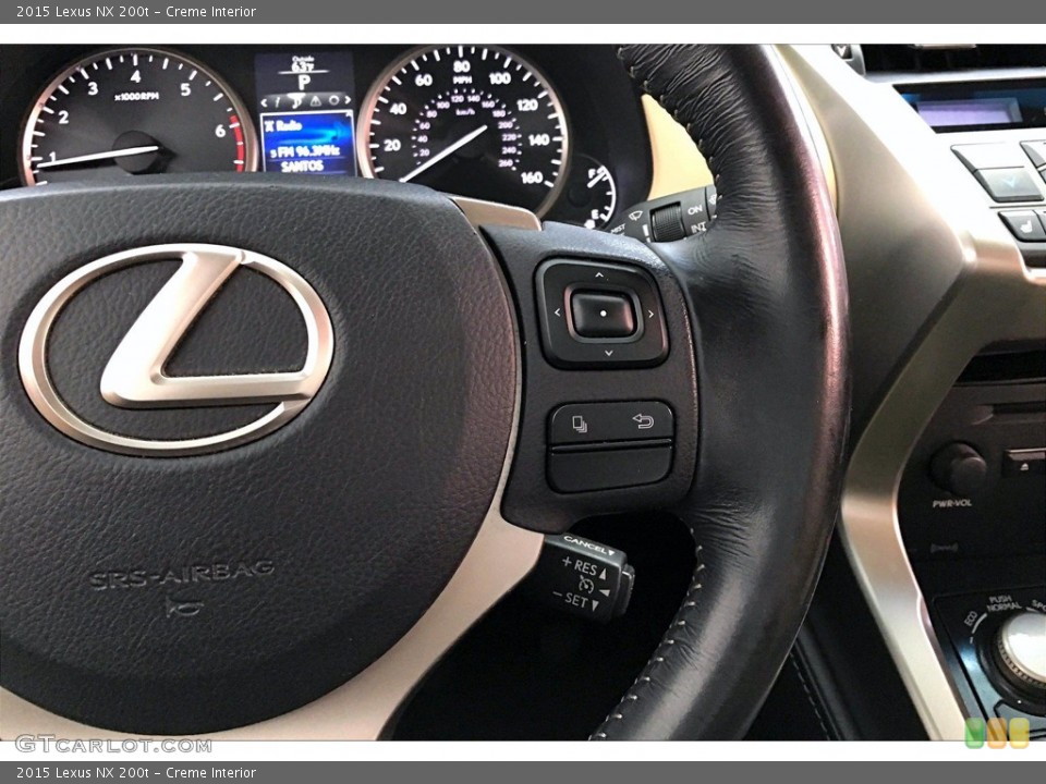 Creme Interior Steering Wheel for the 2015 Lexus NX 200t #141301098