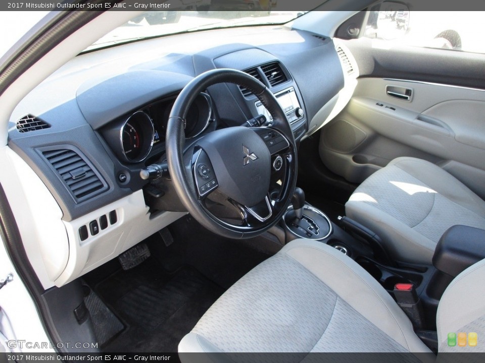 Gray Interior Front Seat for the 2017 Mitsubishi Outlander Sport ES AWC #141301860