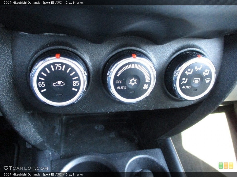 Gray Interior Controls for the 2017 Mitsubishi Outlander Sport ES AWC #141302112