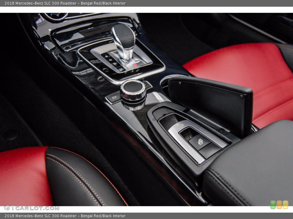 Bengal Red/Black Interior Transmission for the 2018 Mercedes-Benz SLC 300 Roadster #141303138