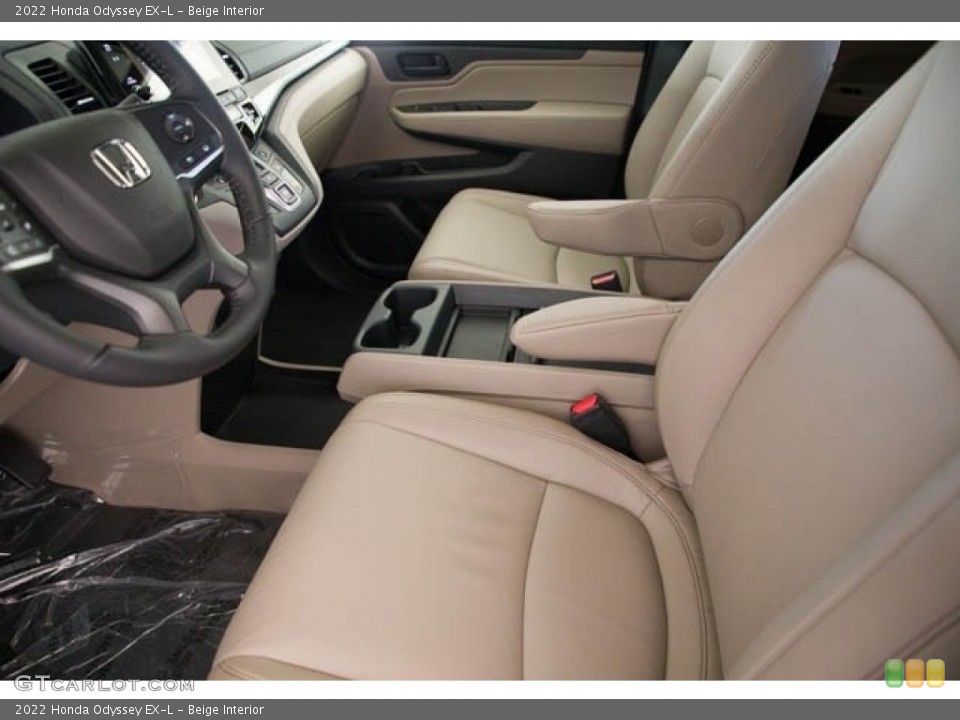 Beige Interior Front Seat for the 2022 Honda Odyssey EX-L #141303632