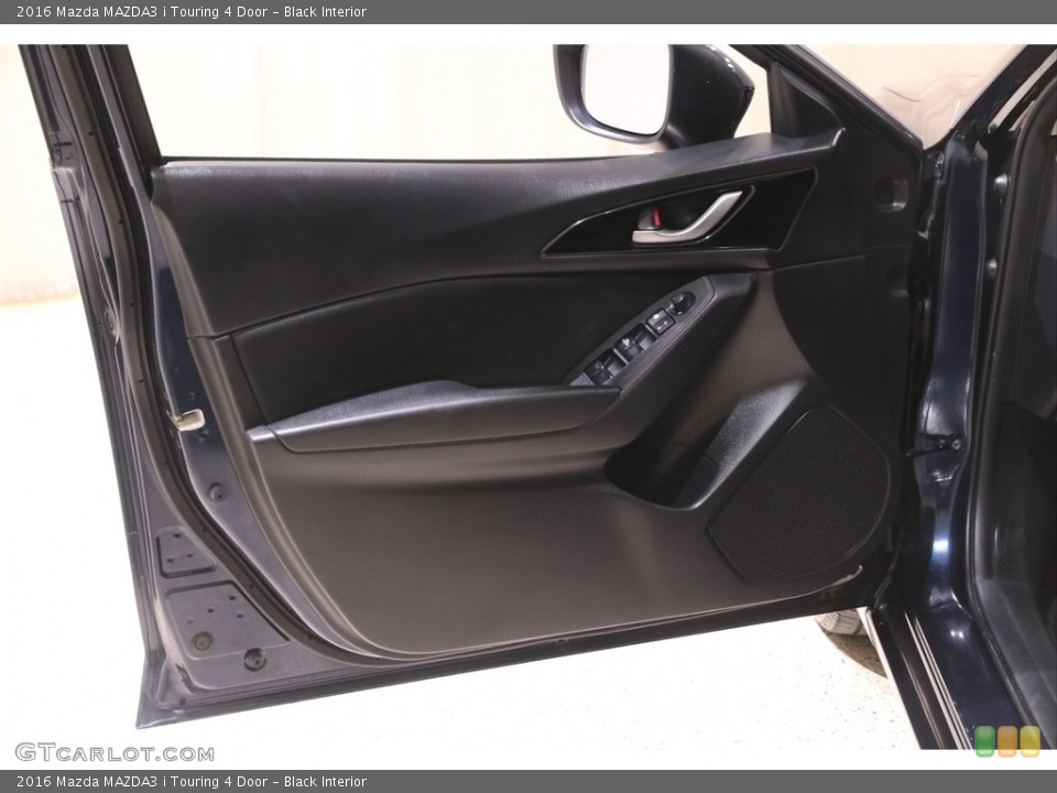 Black Interior Door Panel for the 2016 Mazda MAZDA3 i Touring 4 Door #141307110