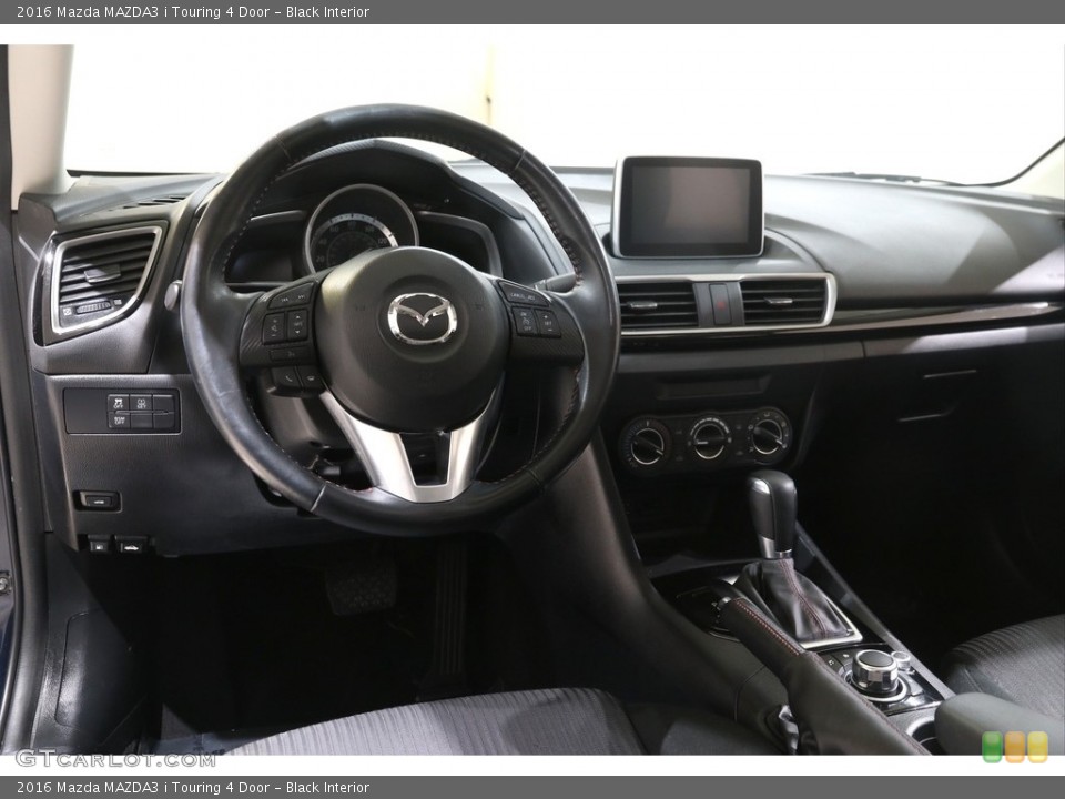 Black Interior Dashboard for the 2016 Mazda MAZDA3 i Touring 4 Door #141307152